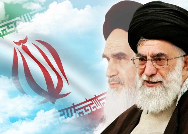 Имам Хомейни  и  Хаменеи